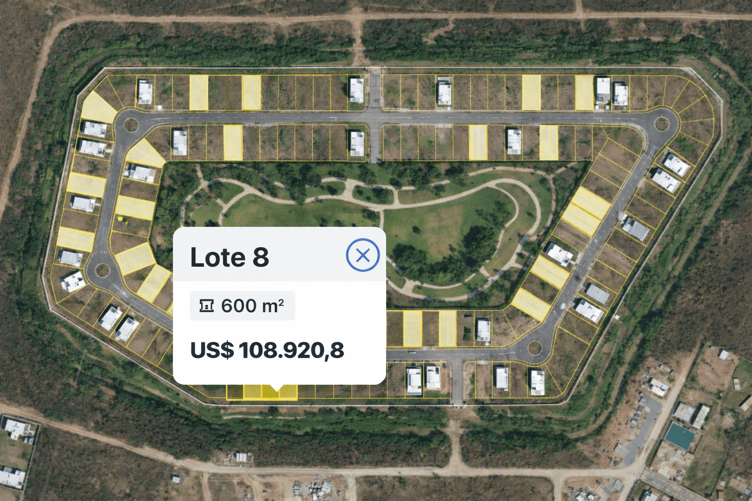 Ejemplo completo de barrio en la plataforma